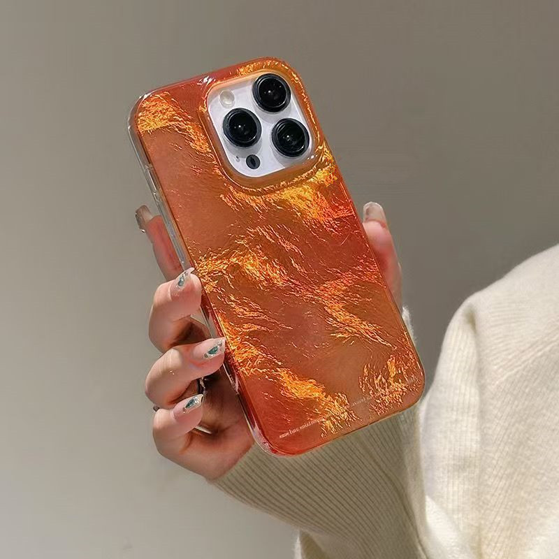 Phone Cases Orange - Custodia per telefono con motivo Vortex