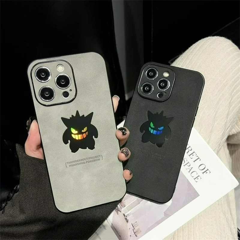 Apple Iphone 16 - Cartoon Anime Gengar Pelle Texture Laser