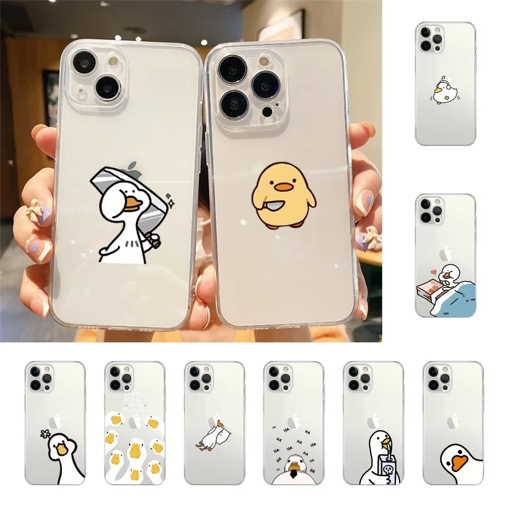 Phone Cases Quirky - Custodia per telefono con anatra divertente