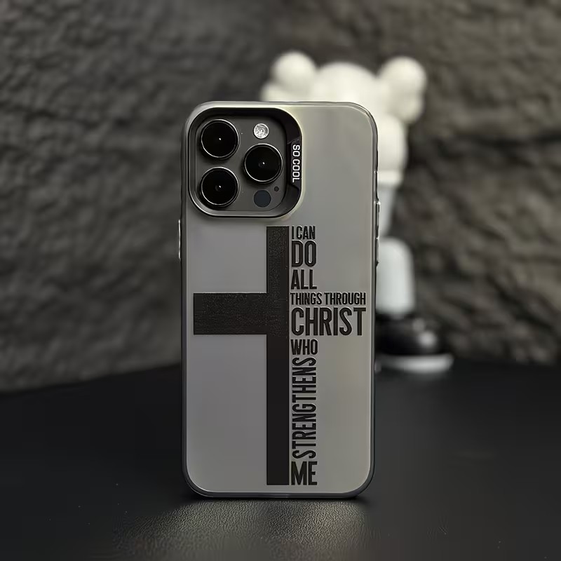 Phone Cases Amazon - Cover Anti-Impronta a Croce con Design