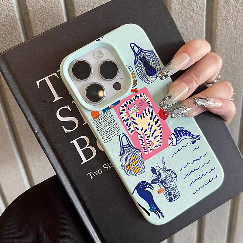 Phone Cases Cat - Custodie per telefono con stampa simpatica