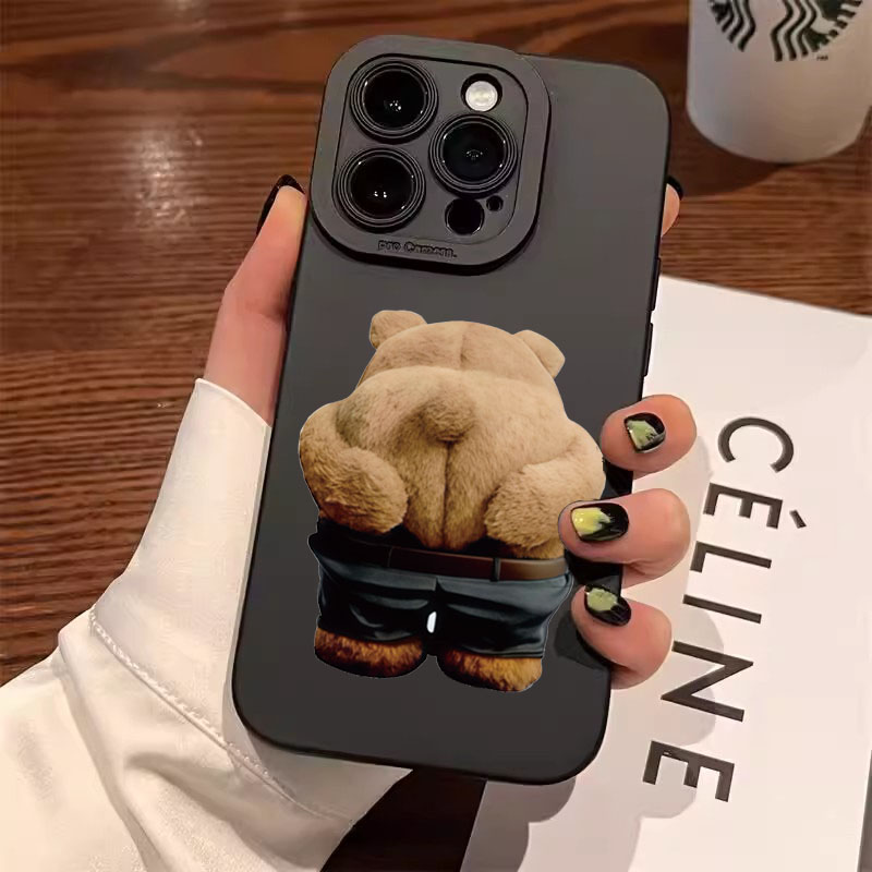 Phone Cases Quirky - Divertente Orso Freddo Cassa Del Telefono