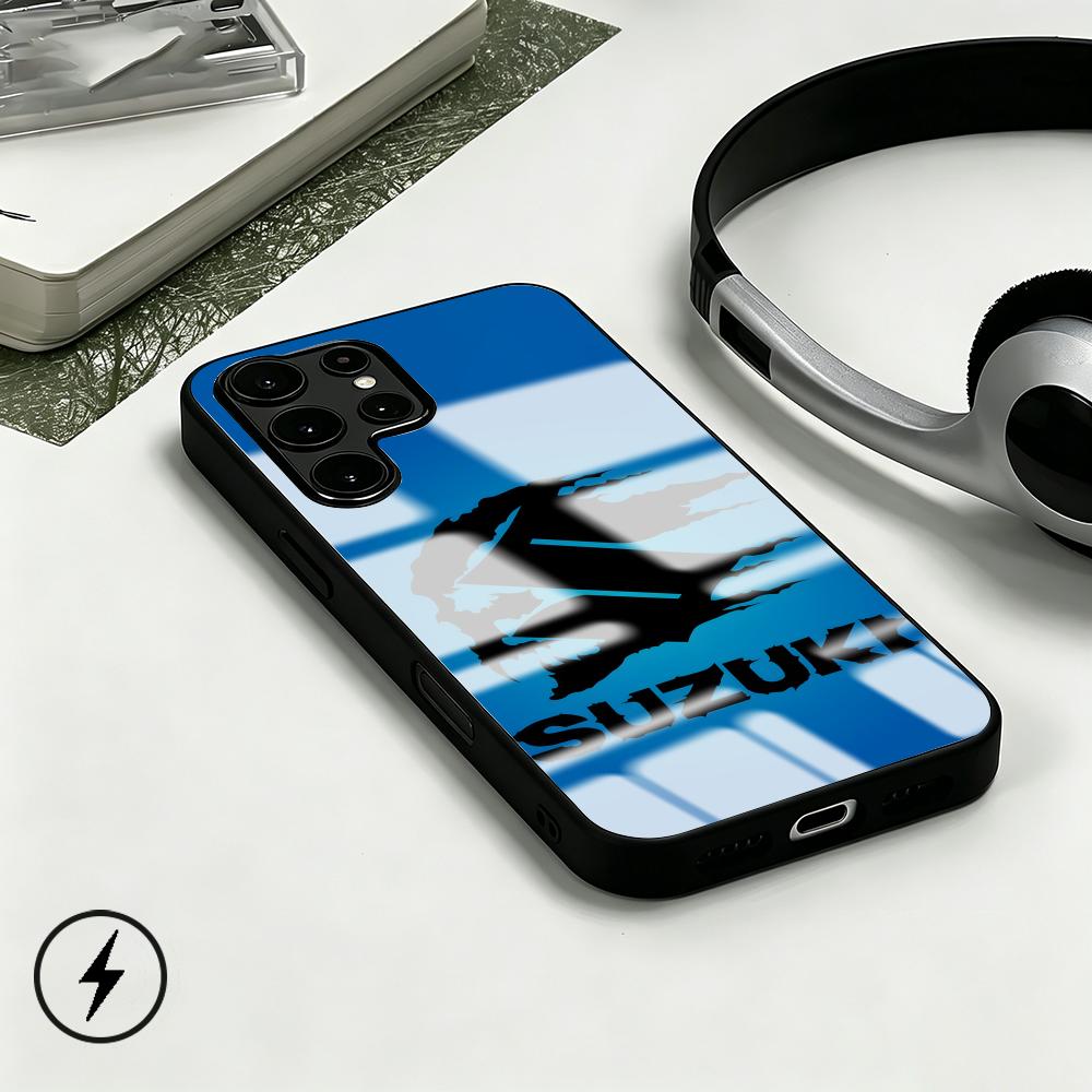 Phone Cases Amazon - Custodia Magnetica in Vetro con Logo