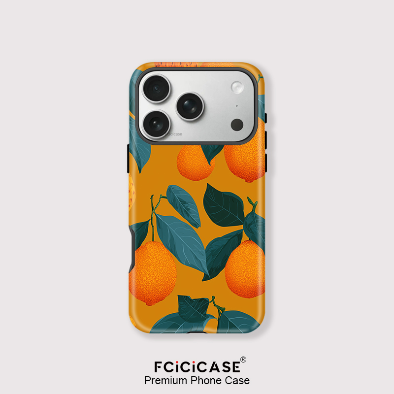 Phone Cases Orange - Custodia per telefono Fcicicase per iPhone