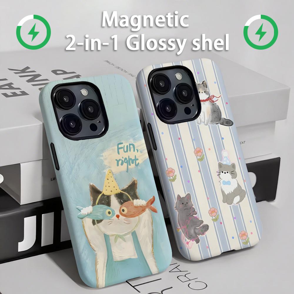 Phone Cases Cat - Custodia per telefono con gatti e