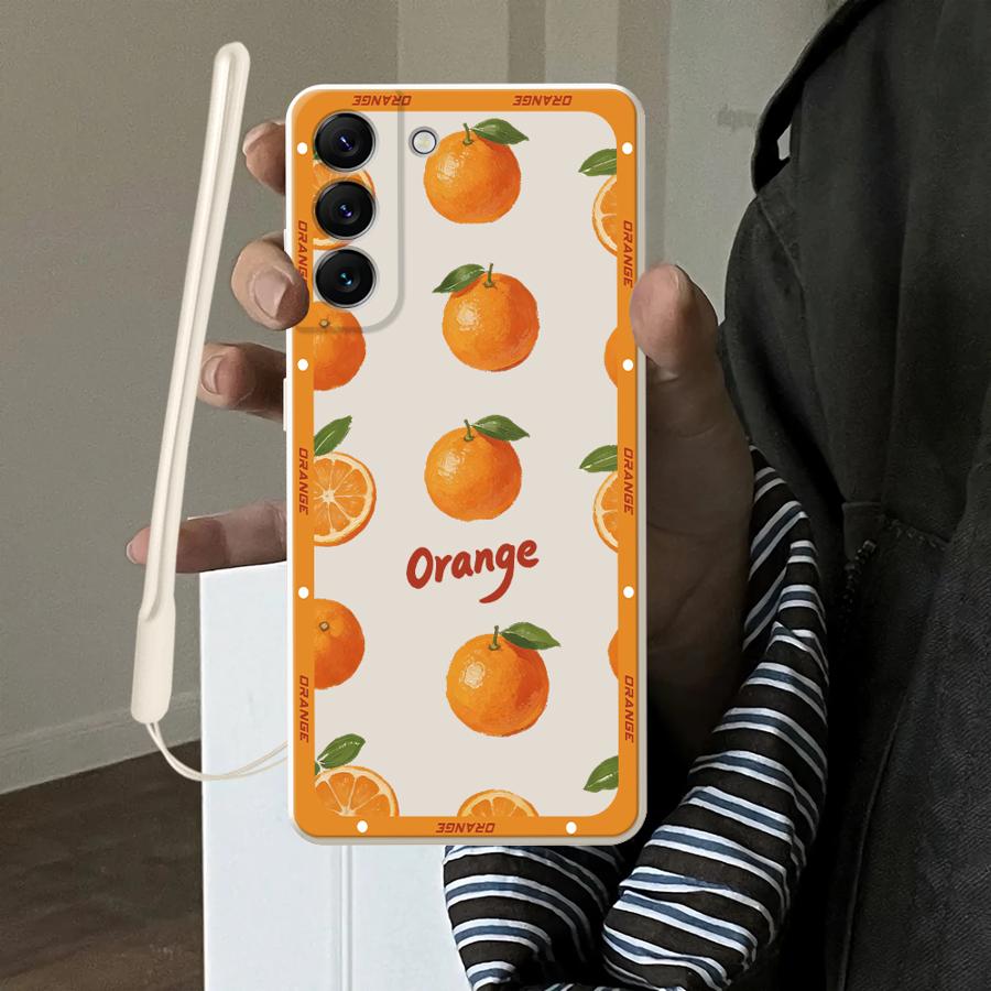 Phone Cases Orange - Custodia per Samsung Galaxy A11 A12
