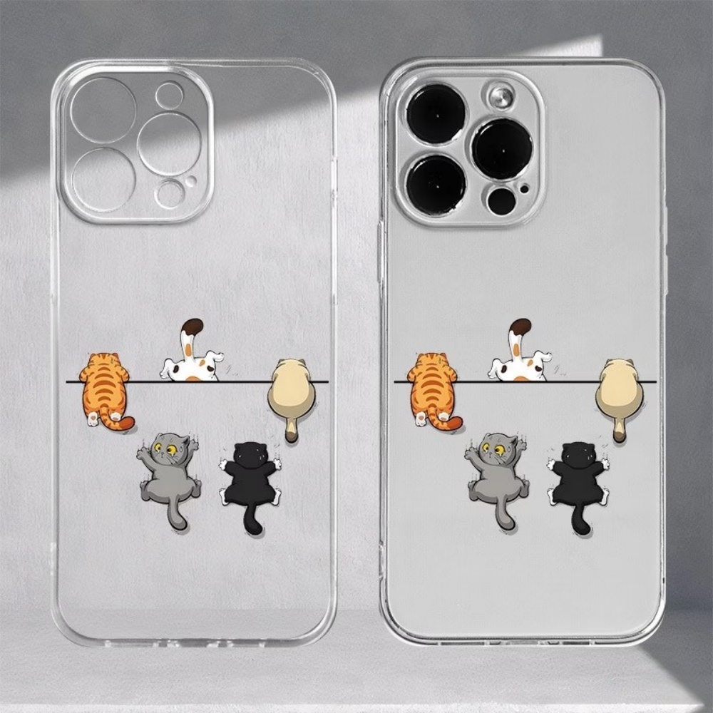 Phone Cases Cat - Custodia per telefono con motivo cinque