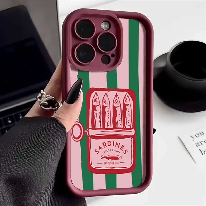 Phone Cases Quirky - Divertente Cover per iPhone a Righe