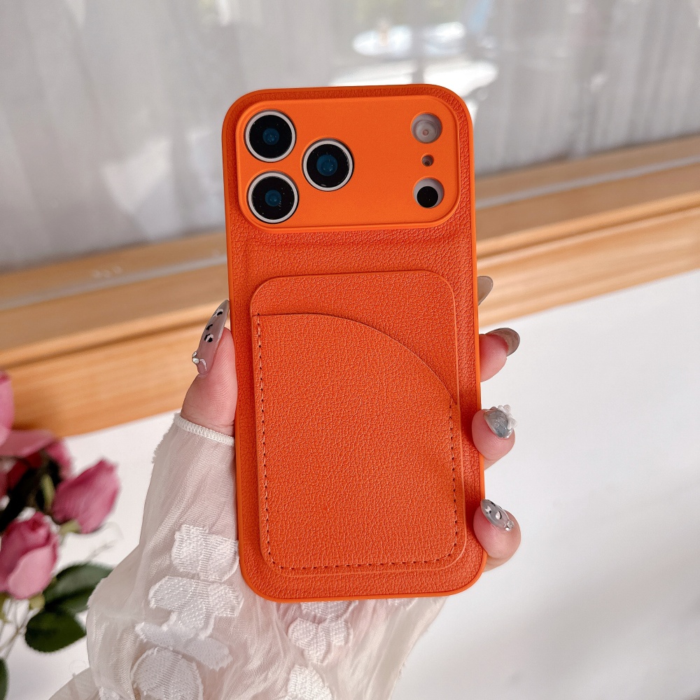 Phone Cases Orange - Custodia per telefono con inserto in