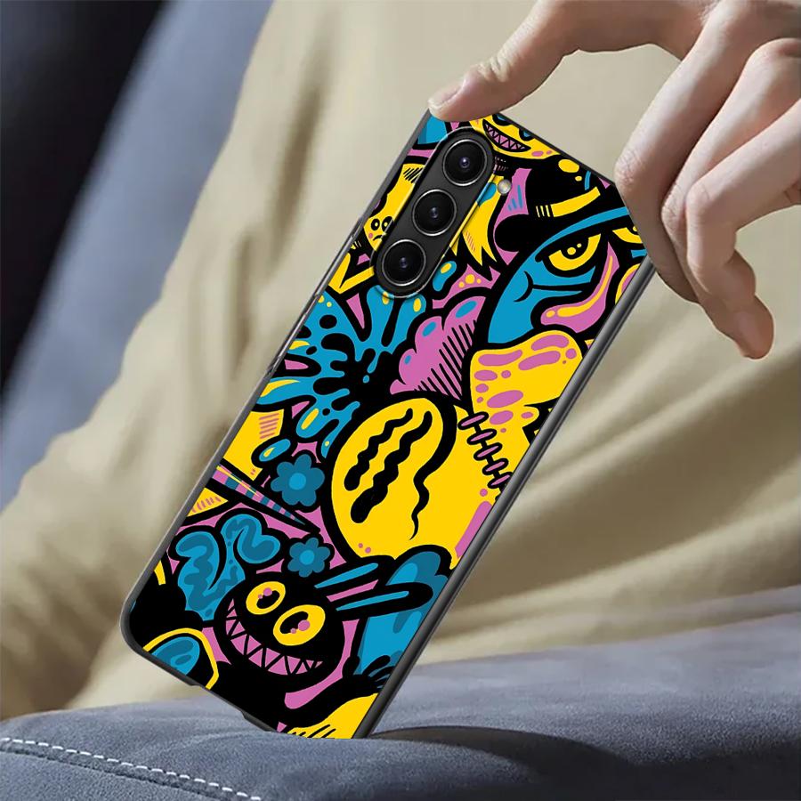 Phone Cases Z Fold 7 - Custodia con design Graffiti Cartoon per