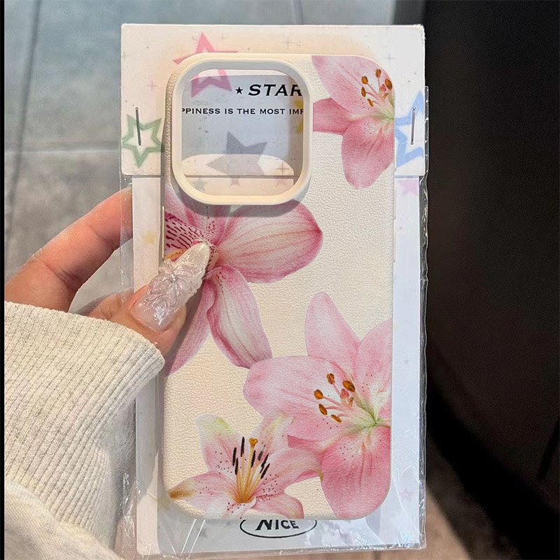 Phone Cases Pink - Custodia per telefono con texture rosa