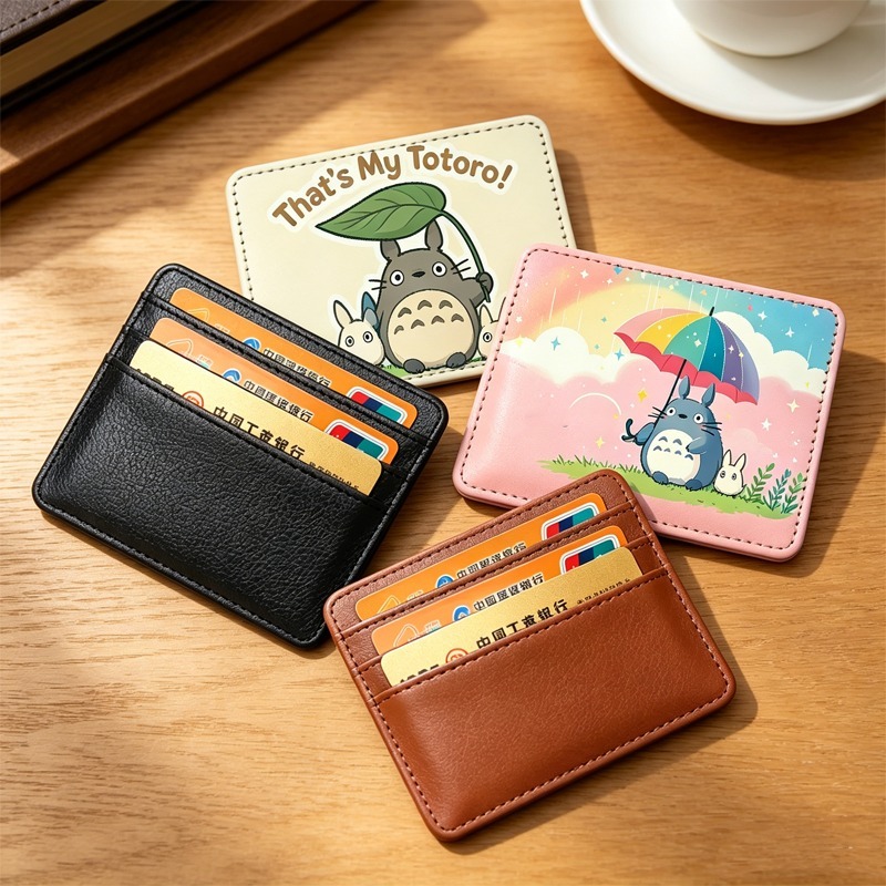 Card Holder Slim Case - Portafoglio Sottile Totoro per Carte d'Identità