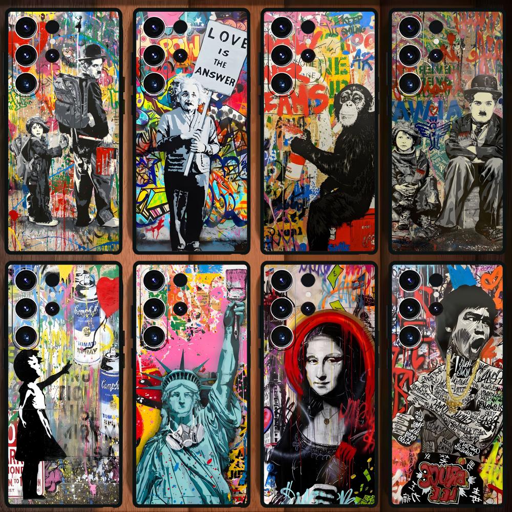 Custodia per telefono Banksy G - Phone Cases For Samsung Galaxy recensione e prezzo