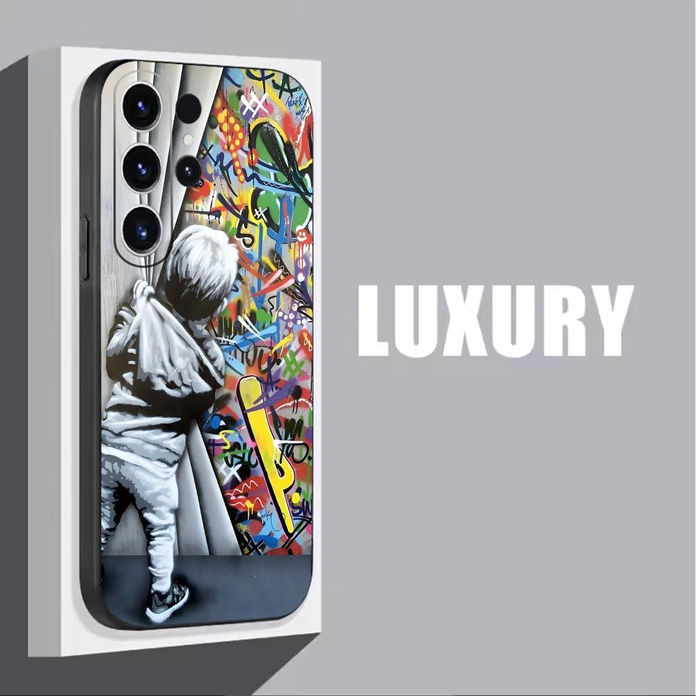 Custodia per telefono Banksy G - Phone Cases For Samsung Galaxy recensione e prezzo