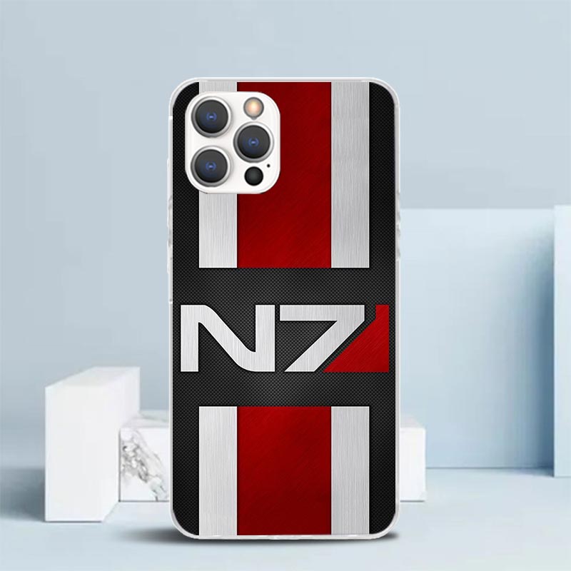 Cover Morbida N7 Mass Effect p - Phone Cases That Fit Iphone 16E recensione e prezzo