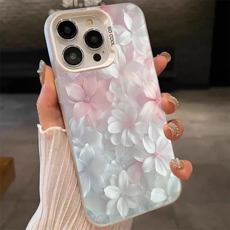 Custodia Rosa Floreale Antiurt - Phone Cases Pink recensione e prezzo