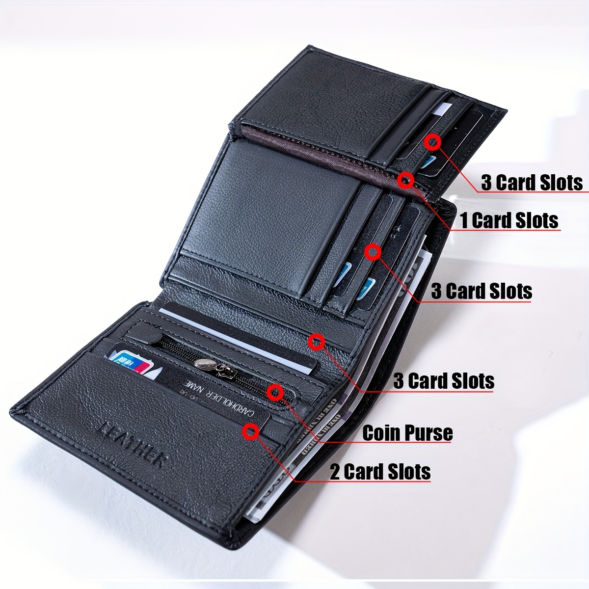 1 portafoglio da uomo in pelle - Card Holder Slim Case recensione e prezzo